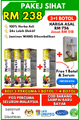 Pakej 3 Free 1 Botol + Serum Sendi